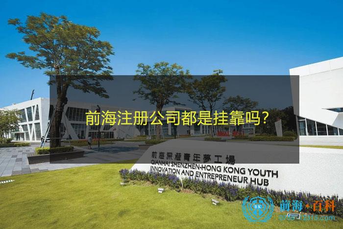 前海的注册公司都是挂靠？